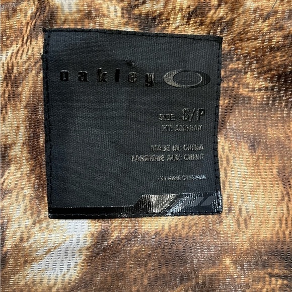 Oakley Pro Shell Jacket Size S Gray Zip Up Hooded - Picture 11 of 15